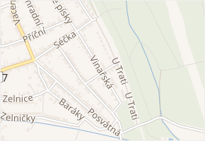 Kolmá v obci Ratíškovice - mapa ulice