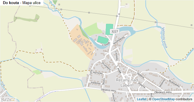 Do kouta - mapa ulice