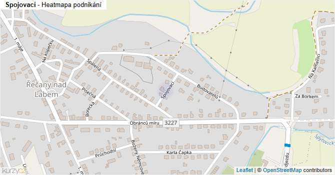 Spojovací - mapa podnikání