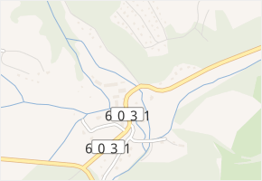 Doly v obci Řehenice - mapa ulice