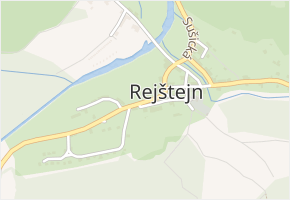 Náměstí Svobody v obci Rejštejn - mapa ulice