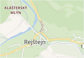 Sušická v obci Rejštejn - mapa ulice