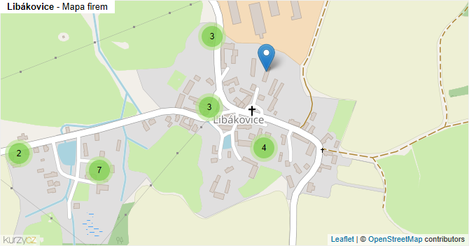 Libákovice - mapa firem