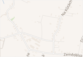 Na pastvinách v obci Řepiště - mapa ulice