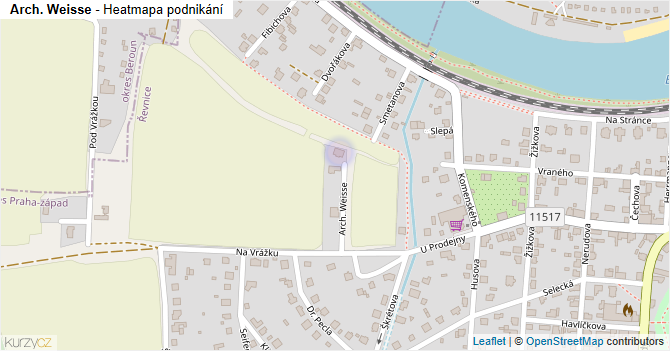 Arch. Weisse - mapa podnikání