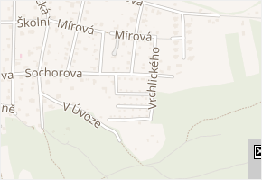 Na Kopanině v obci Řevnice - mapa ulice