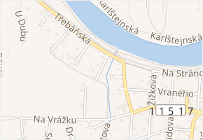 Smetanova v obci Řevnice - mapa ulice