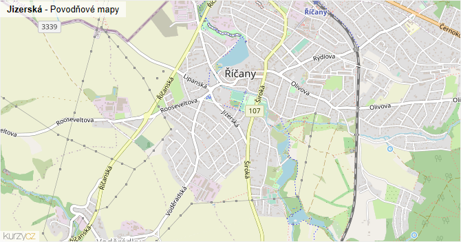 Jizerská - mapa podnikání