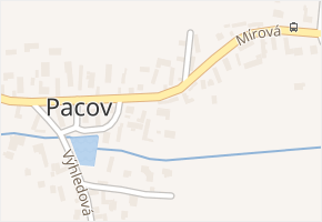 Mírová v obci Říčany - mapa ulice