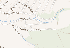 Oddechová v obci Říčany - mapa ulice