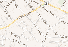 Terronská v obci Říčany - mapa ulice