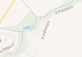 Severní v obci Řitka - mapa ulice