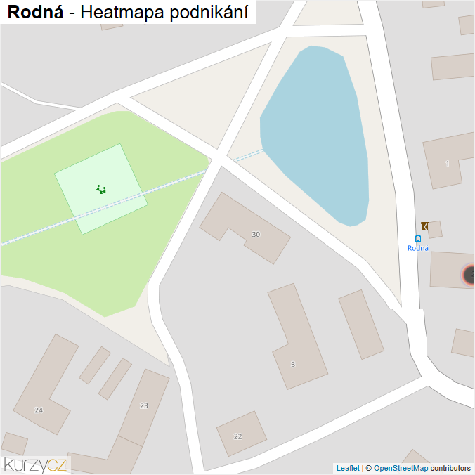 Mapa Rodná - Firmy v obci.