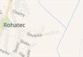Habánská v obci Rohatec - mapa ulice