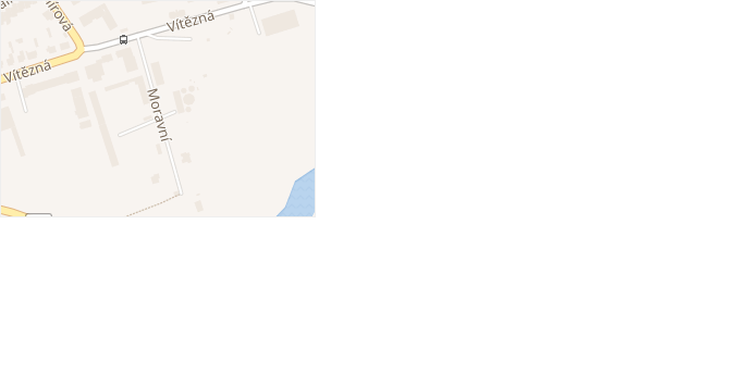 Moravní v obci Rohatec - mapa ulice
