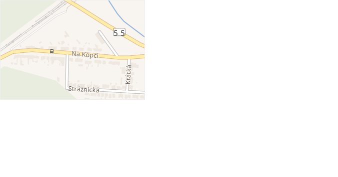 Na Kopci v obci Rohatec - mapa ulice