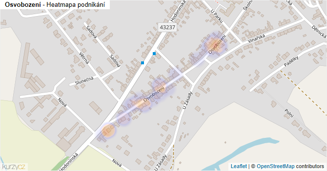 Osvobození - mapa podnikání
