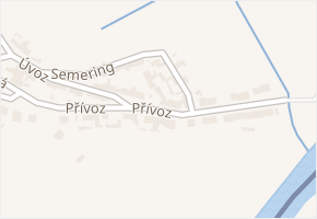 Přívoz v obci Rohatec - mapa ulice