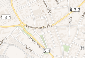Sadová v obci Rohatec - mapa ulice