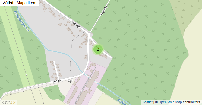 Zátiší - mapa firem