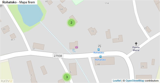 Rohatsko - mapa firem