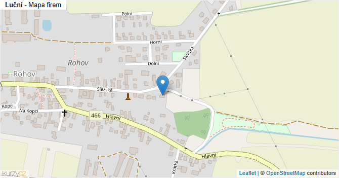 Luční - mapa firem