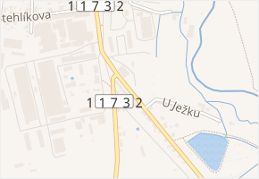 Bezručova v obci Rokycany - mapa ulice