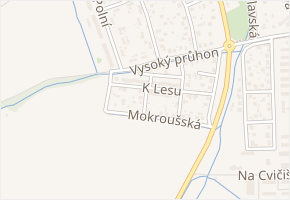 Klidná v obci Rokycany - mapa ulice