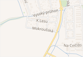 Mokroušská v obci Rokycany - mapa ulice
