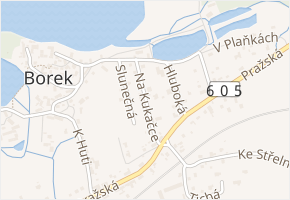 Na Kukačce v obci Rokycany - mapa ulice