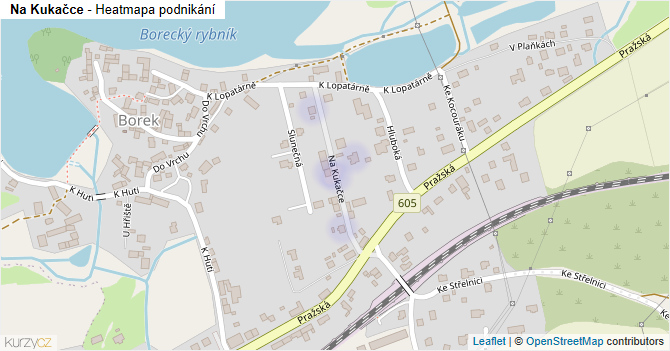 Na Kukačce - mapa podnikání