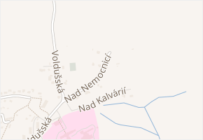 Nad Nemocnicí v obci Rokycany - mapa ulice
