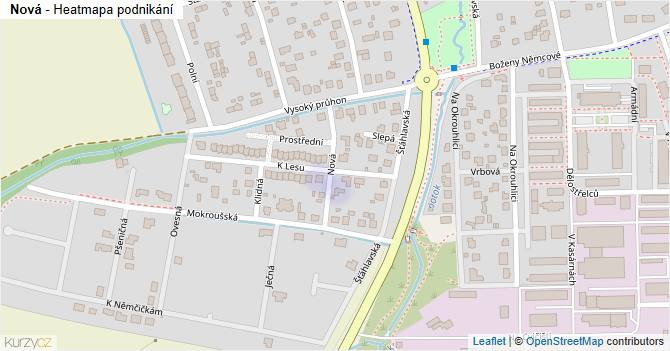 Nová - mapa podnikání
