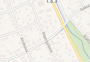 Přemyslova v obci Rokycany - mapa ulice