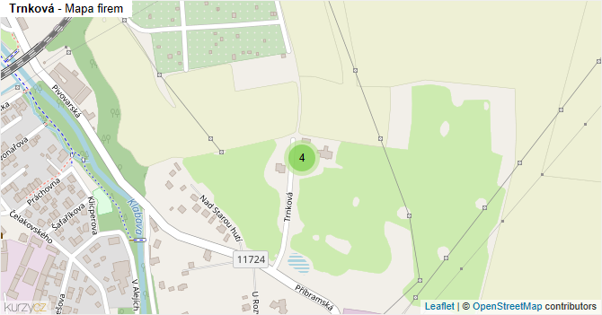 Trnková - mapa firem