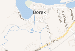 U Hřiště v obci Rokycany - mapa ulice
