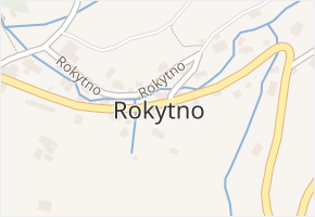 Rokytno v obci Rokytnice nad Jizerou - mapa části obce