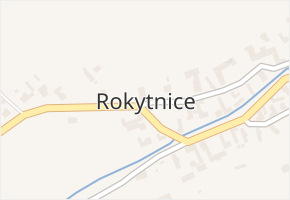 Rokytnice v obci Rokytnice - mapa části obce