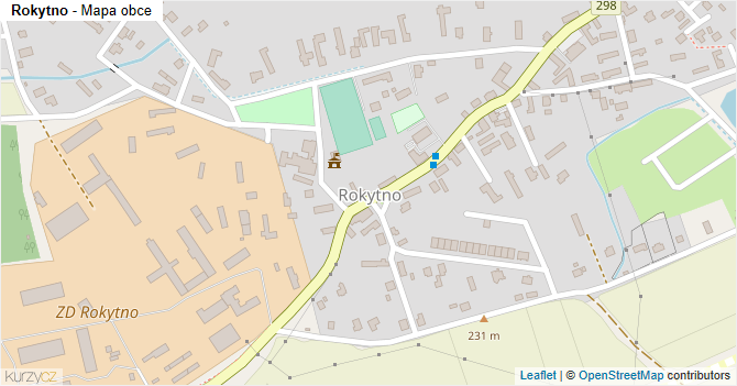 Rokytno - mapa obce