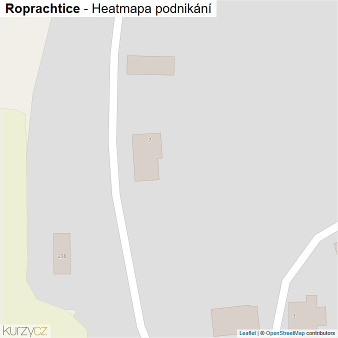 Mapa Roprachtice - Firmy v obci.