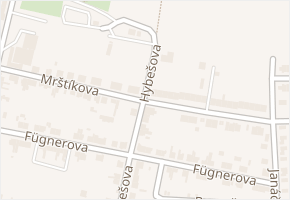 Mrštíkova v obci Rosice - mapa ulice