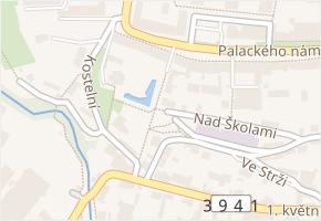 Na Schodech v obci Rosice - mapa ulice