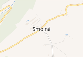 Smolná v obci Rotava - mapa části obce