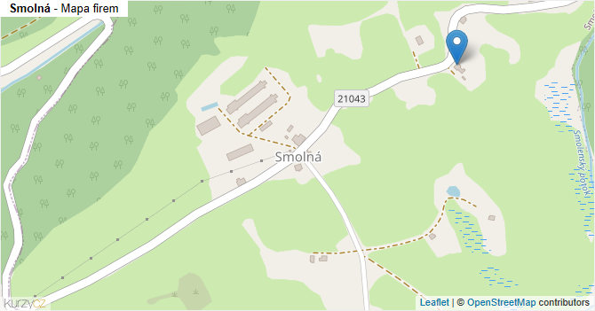 Smolná - mapa firem