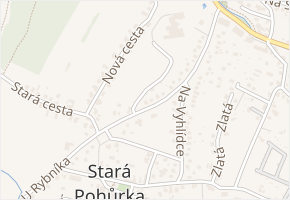 U Rybníčku v obci Roudné - mapa ulice