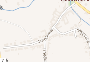 Trnečkova v obci Rousínov - mapa ulice
