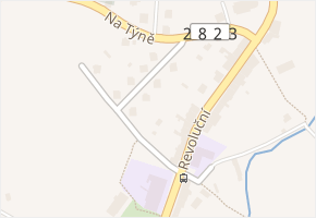 Vratislava Šantrocha v obci Rovensko pod Troskami - mapa ulice