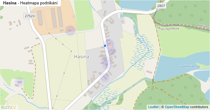Hasina - mapa podnikání