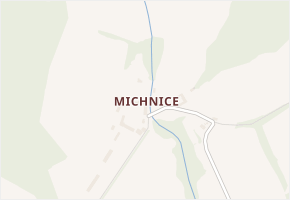 Michnice v obci Rožmitál na Šumavě - mapa části obce
