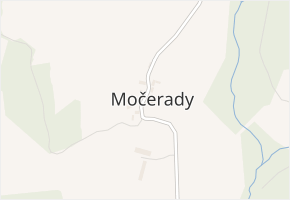 Močerady v obci Rožmitál na Šumavě - mapa ulice